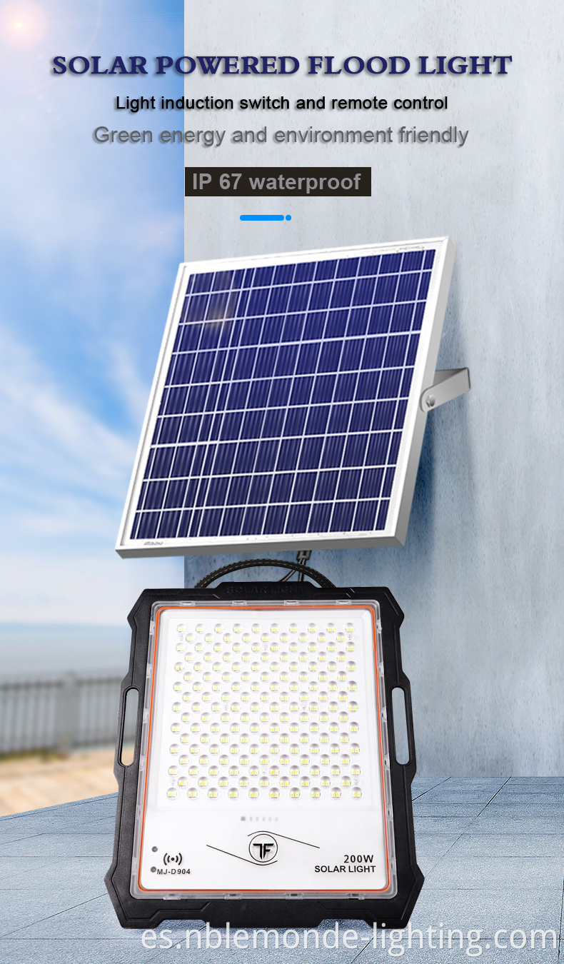 Weatherproof Solar Flood Lamp